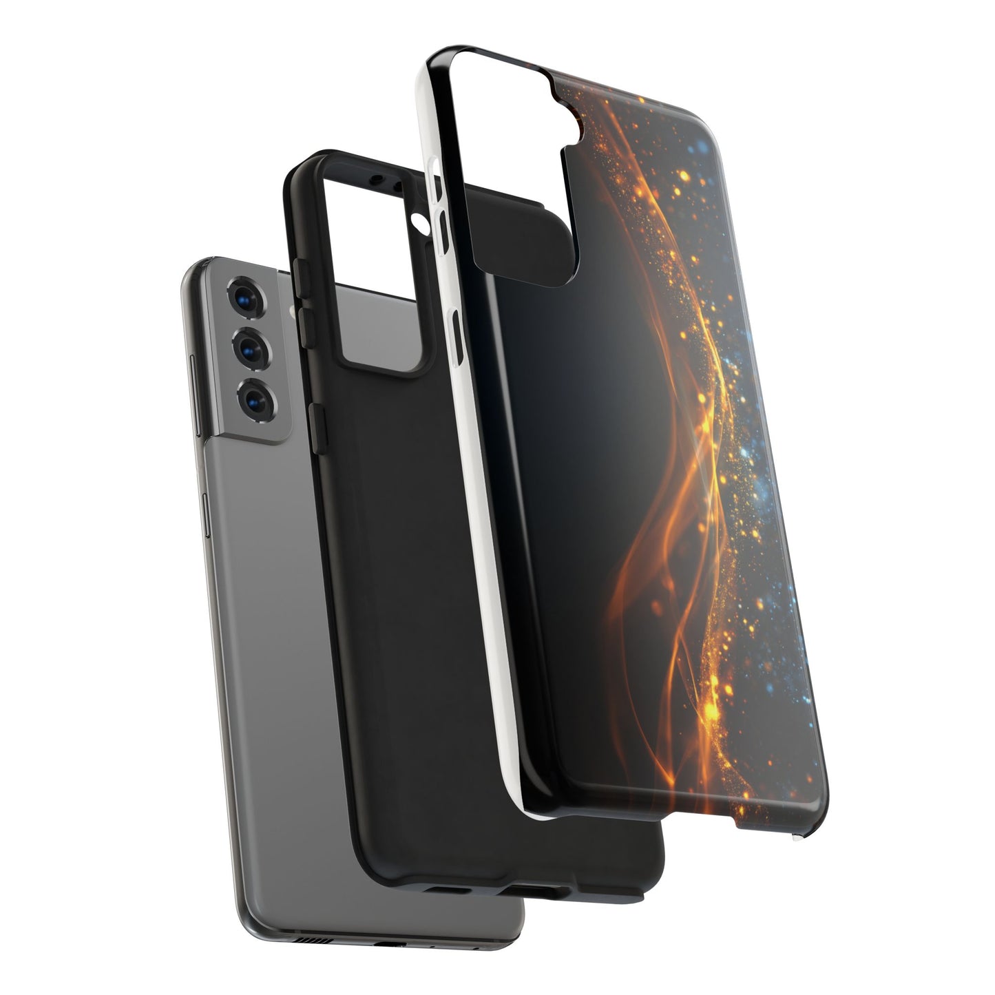 Stylish Tough Phone Cases - Durable Protection with Elegant Glow Design