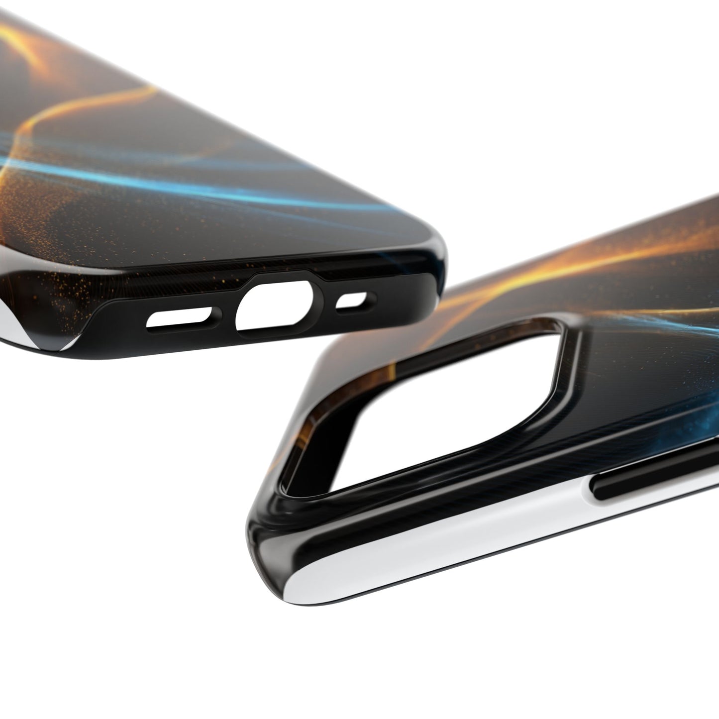 Dynamic Wave Tough Phone Case - Durable and Stylish
