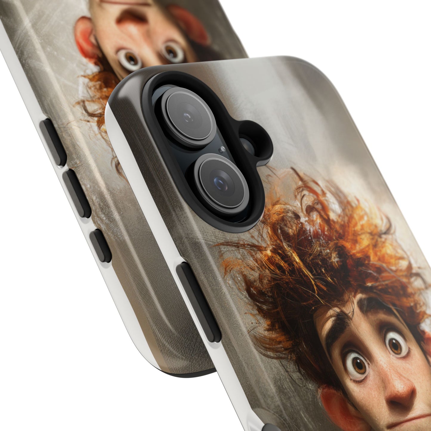 Whimsical Tough Phone Case – Unique Art Design for Creative Souls