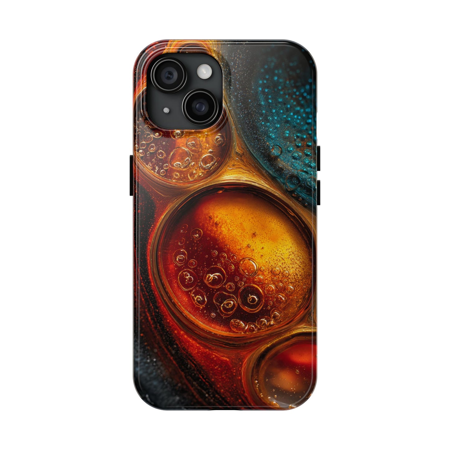 Vibrant Abstract Tough Phone Case – Bubble Design for Ultimate Protection