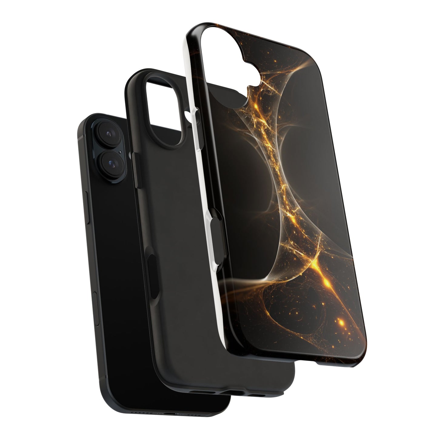Cosmic Glow Tough Phone Case - Durable Protection with Stellar Design