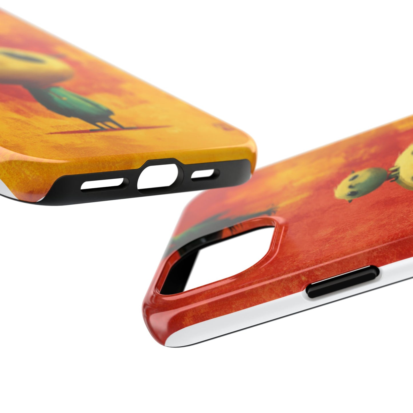 Whimsical Tough Phone Cases - Cute Animal Design for Trendy Protection