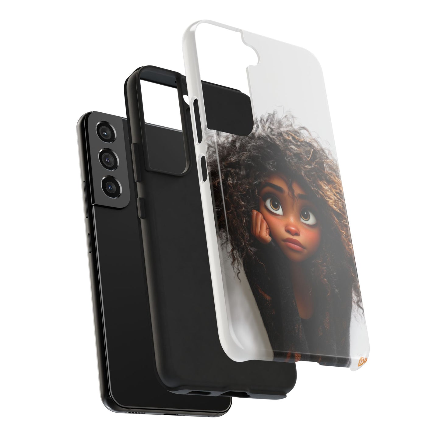 Whimsical Tough Phone Case – Playful Character Design for Teens & Creatives