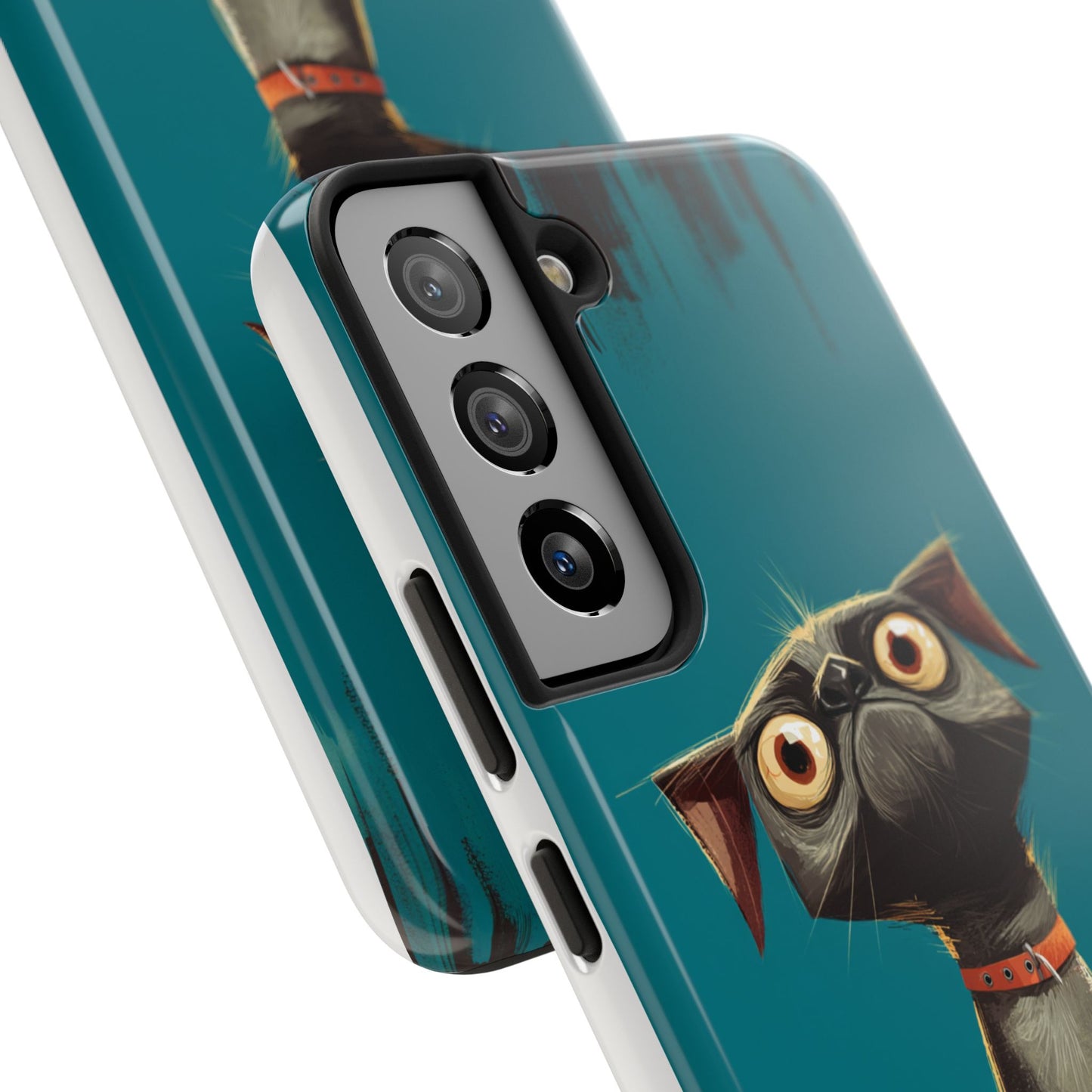 Cute Dog Tough Phone Case - Durable Protection for Pet Lovers