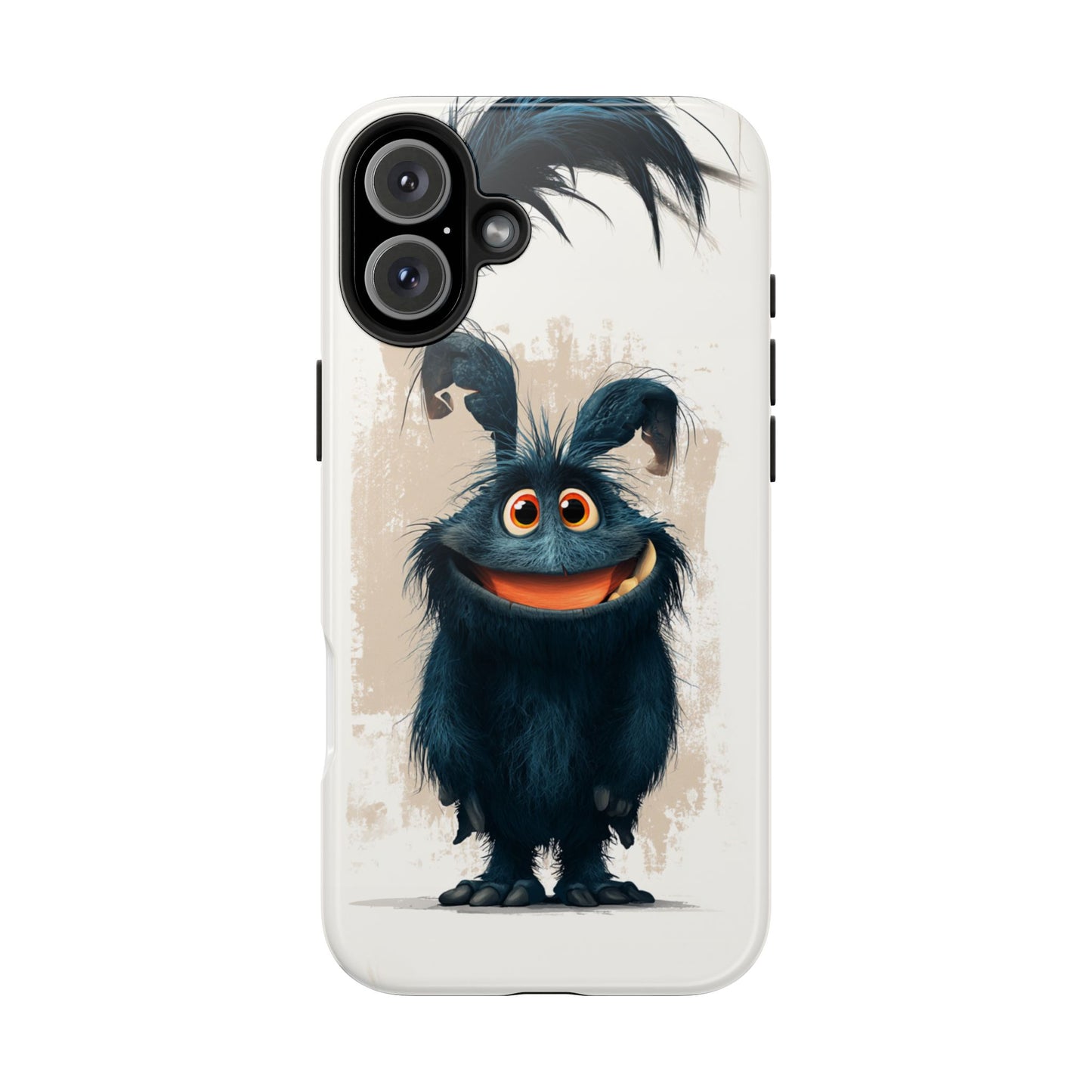 Whimsical Monster Tough Phone Case - Durable Protection for Fun-Loving Individuals