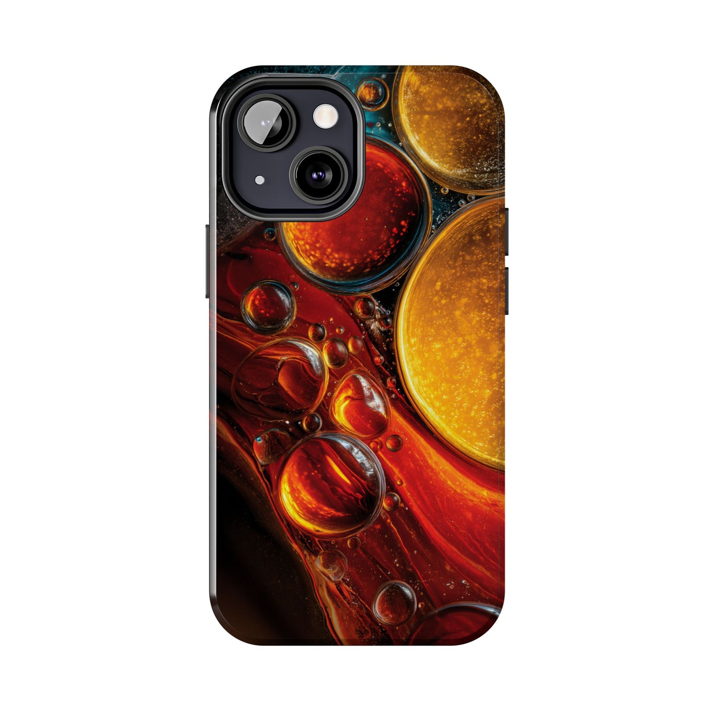 Vibrant Abstract Tough Phone Case - Protective Cover with Colorful Design