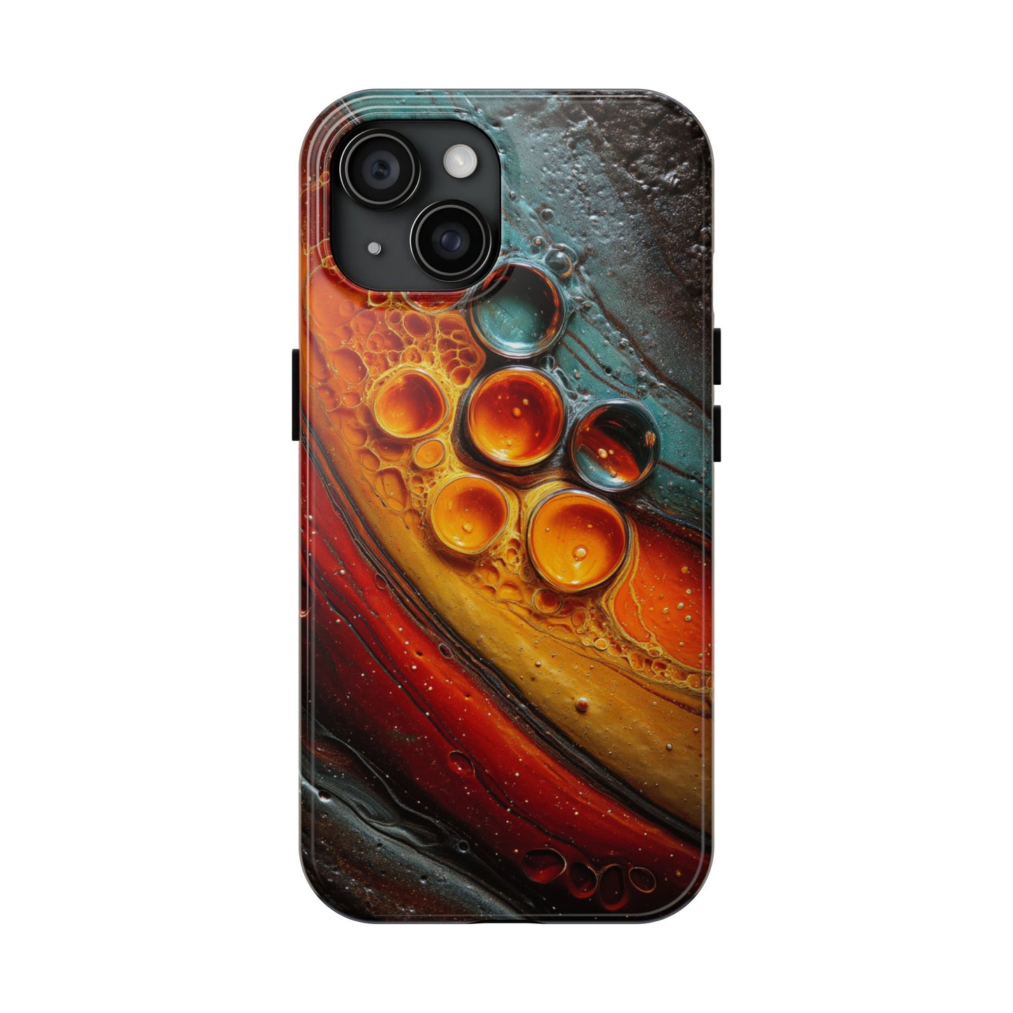 Artistic Tough Phone Case - Unique Abstract Design for Durable Protection
