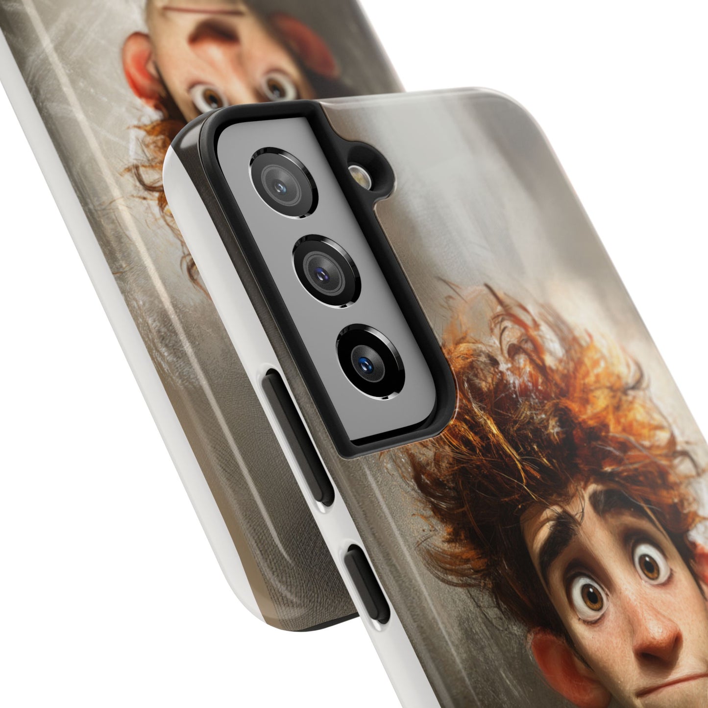 Whimsical Tough Phone Case – Unique Art Design for Creative Souls