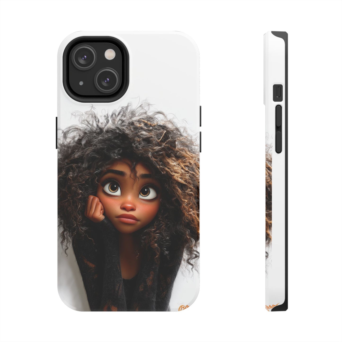 Whimsical Tough Phone Case – Playful Character Design for Teens & Creatives