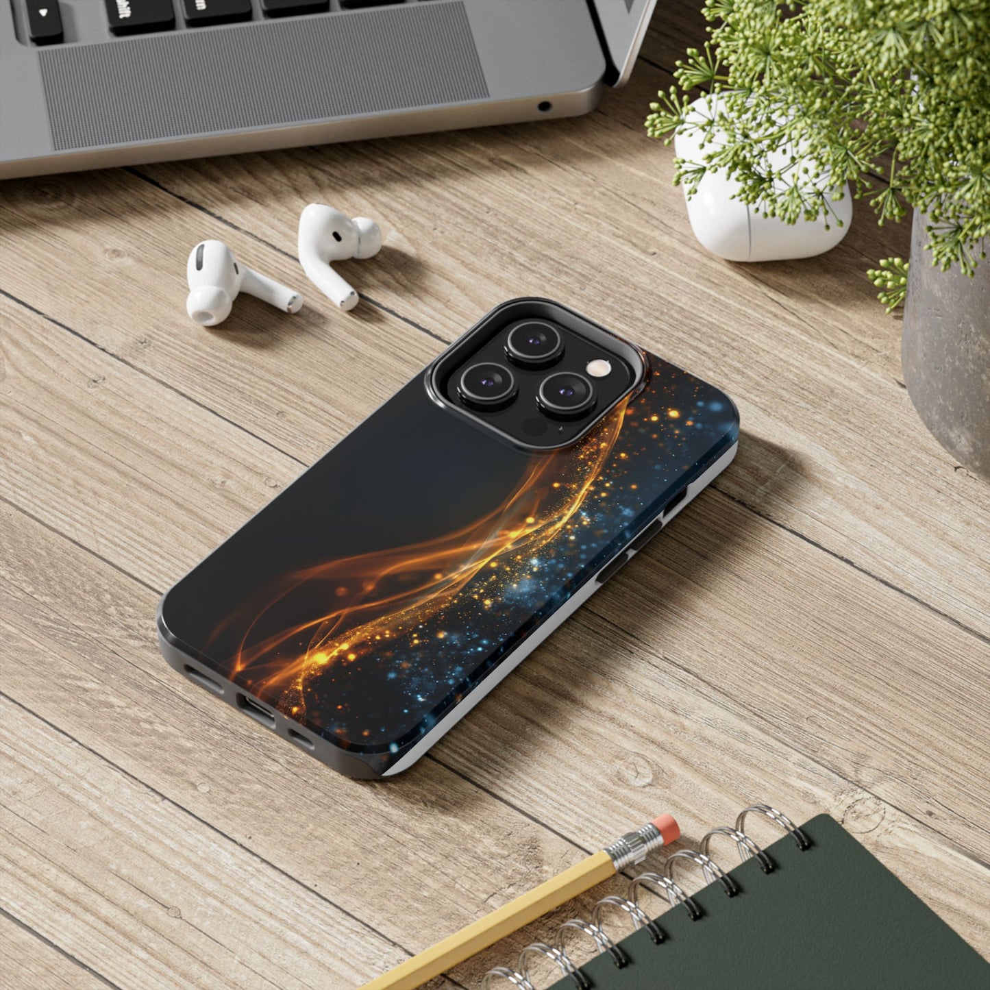 Stylish Tough Phone Cases - Durable Protection with Elegant Glow Design