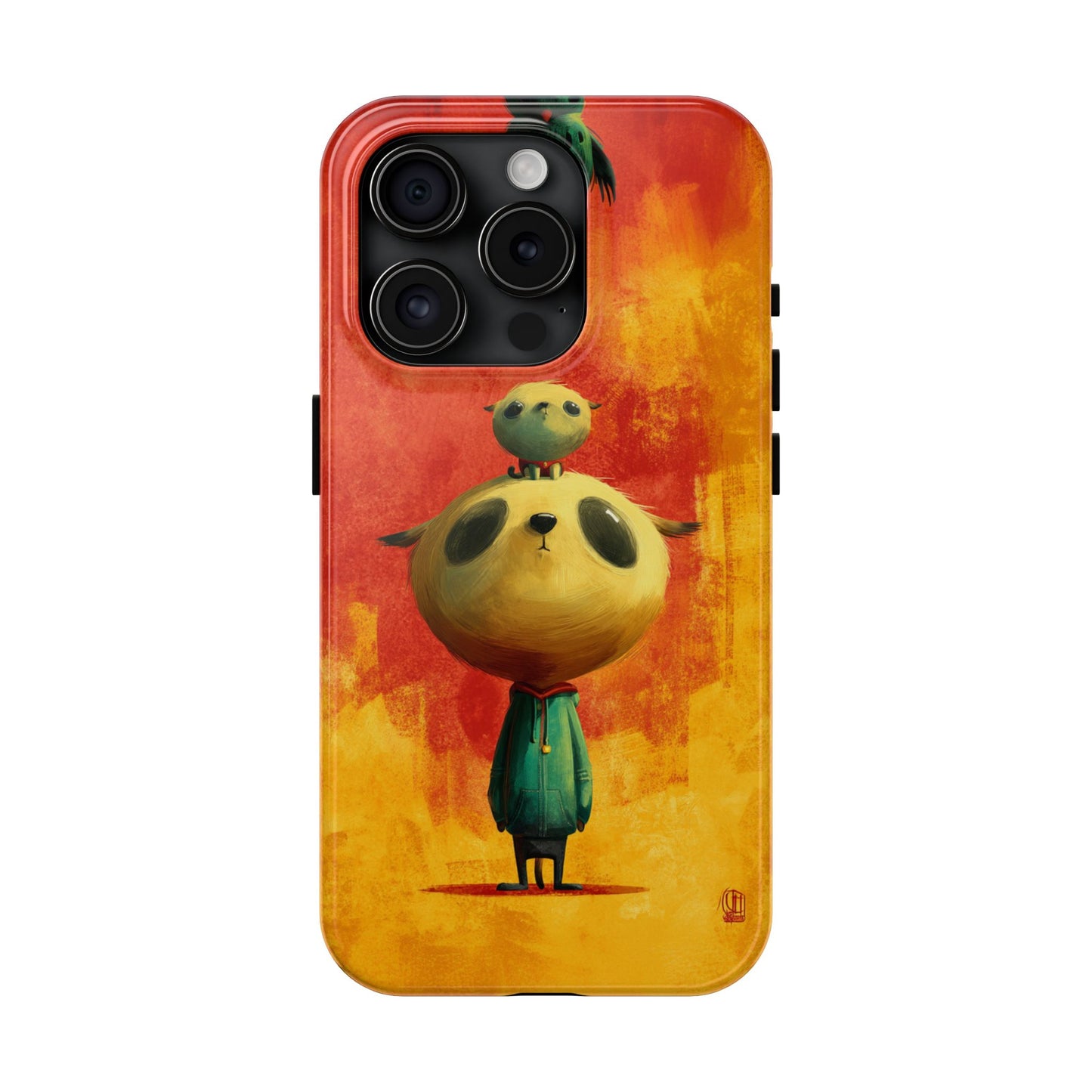 Whimsical Tough Phone Cases - Cute Animal Design for Trendy Protection