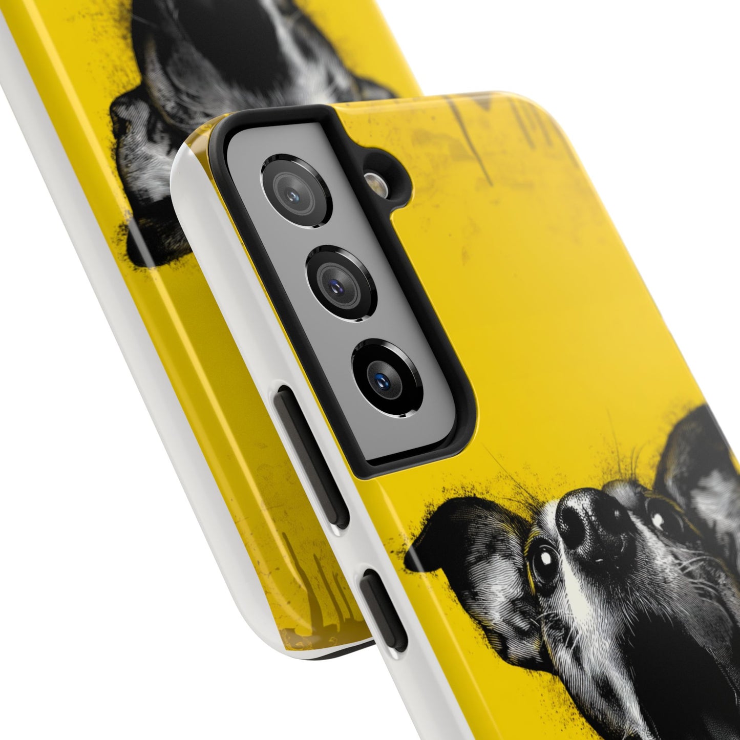 Vibrant Dog Lover Tough Phone Case – Durable Pet-Inspired Protection with Bold Design