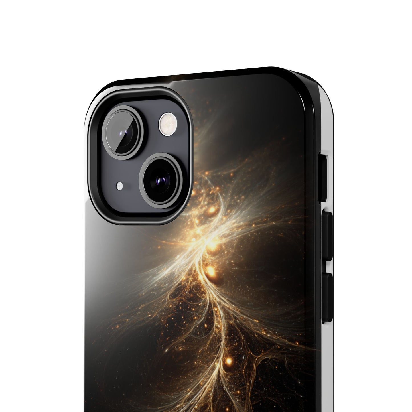 Cosmic Glow Tough Phone Case - Galaxy Design for Sci-Fi Lovers