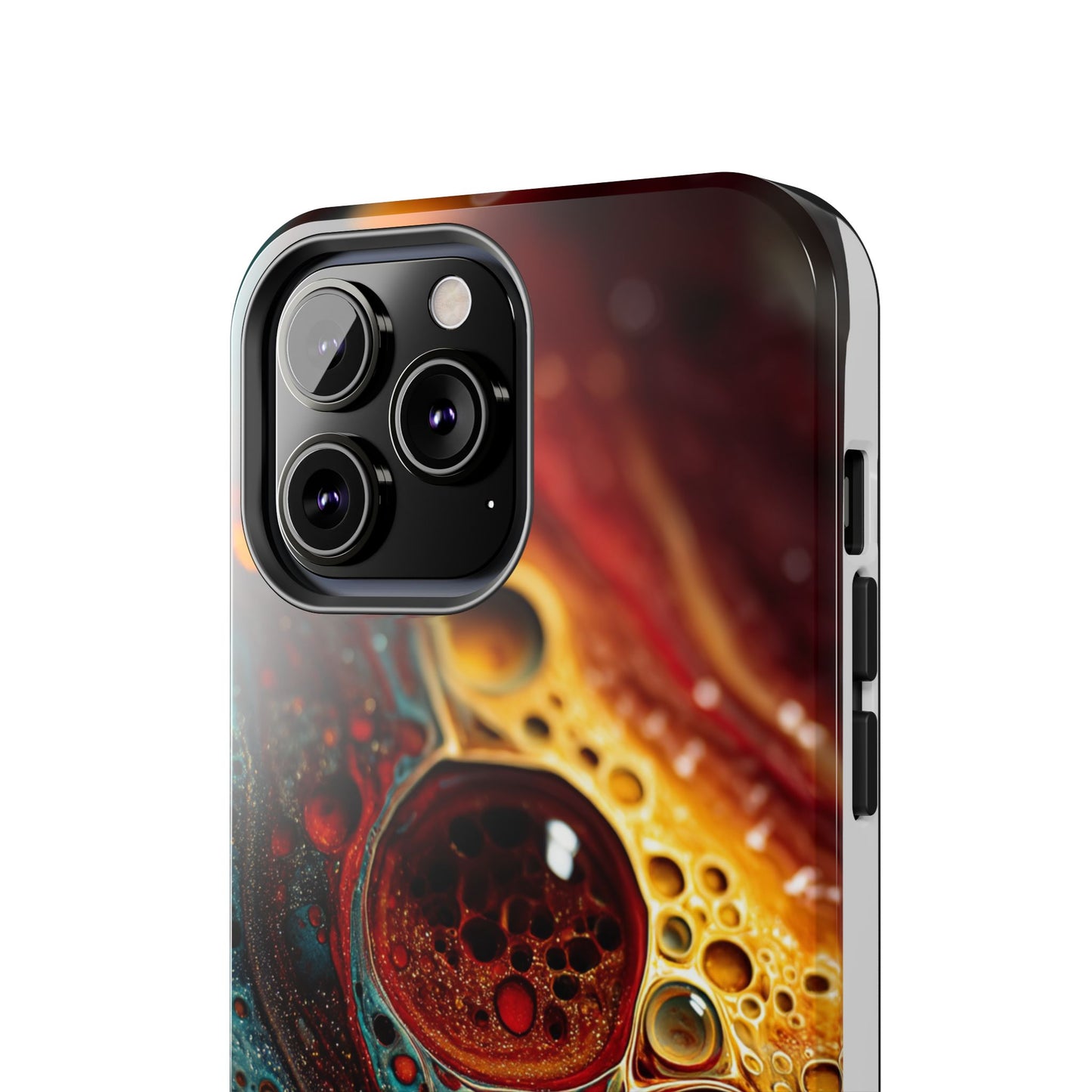 Vibrant Abstract Tough Phone Case - Unique Art for Stylish Protection