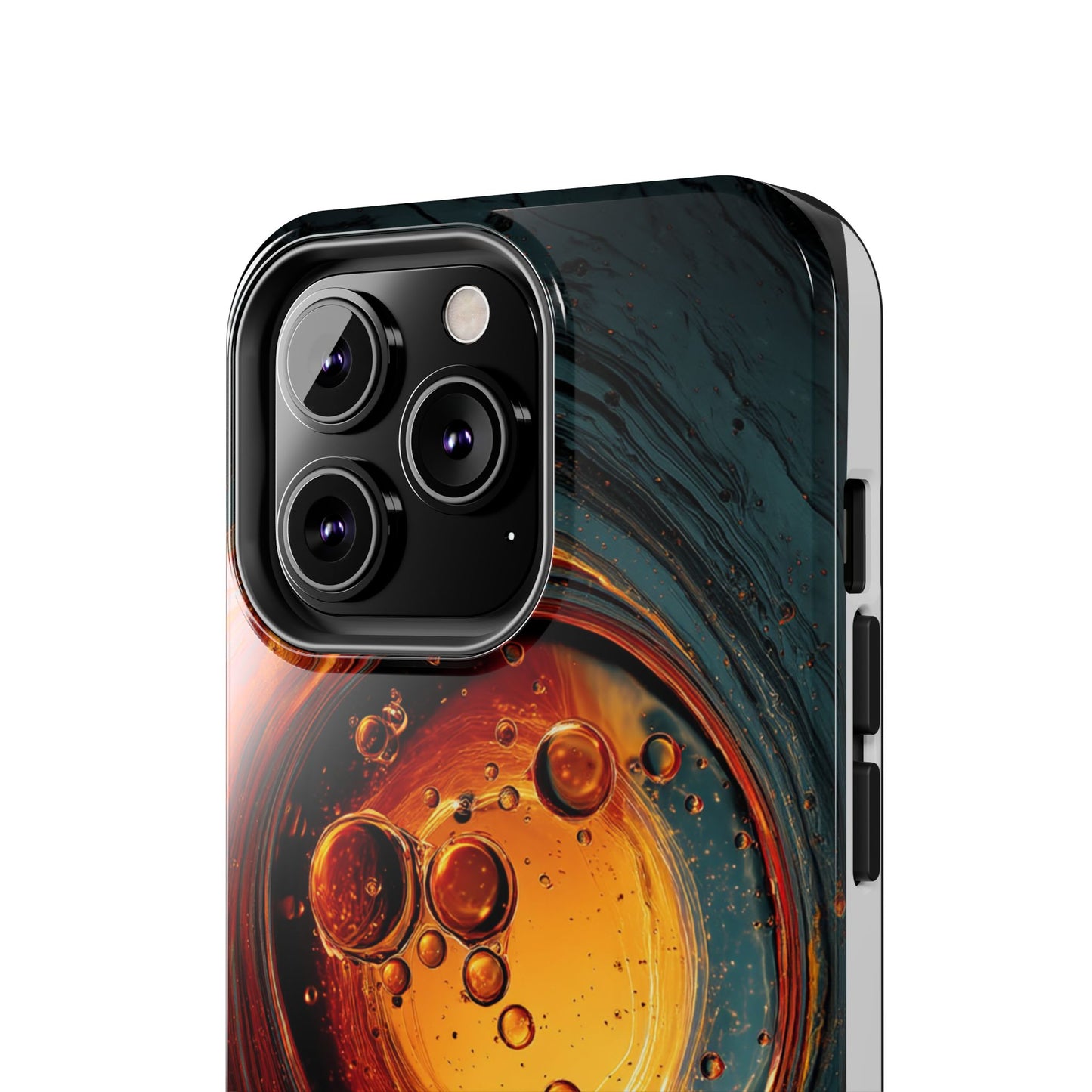 Vibrant Abstract Phone Case with Bubble Design - Tough & Stylish