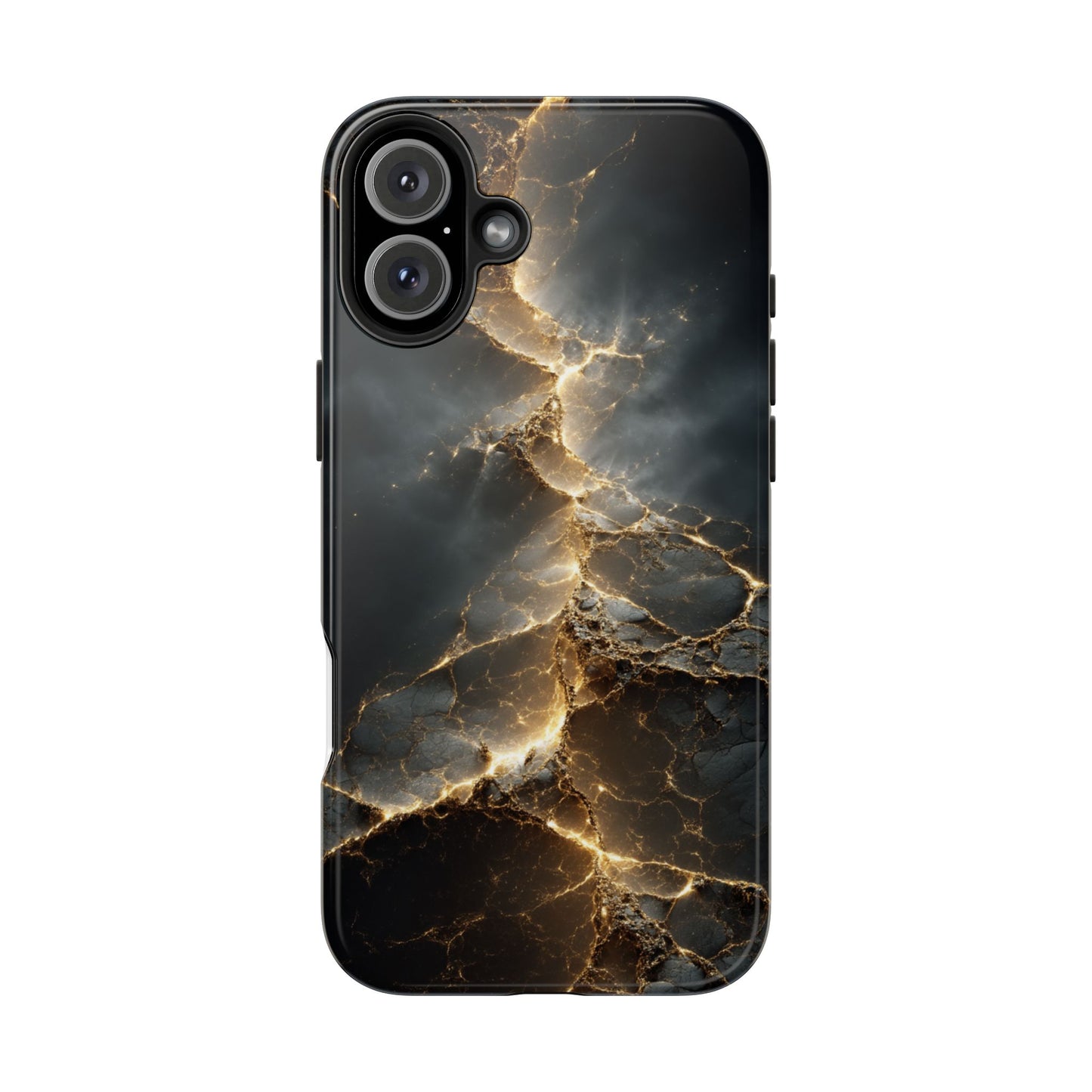 Majestic Marble Phone Case - Tough Protective Cover with Gold Veins
