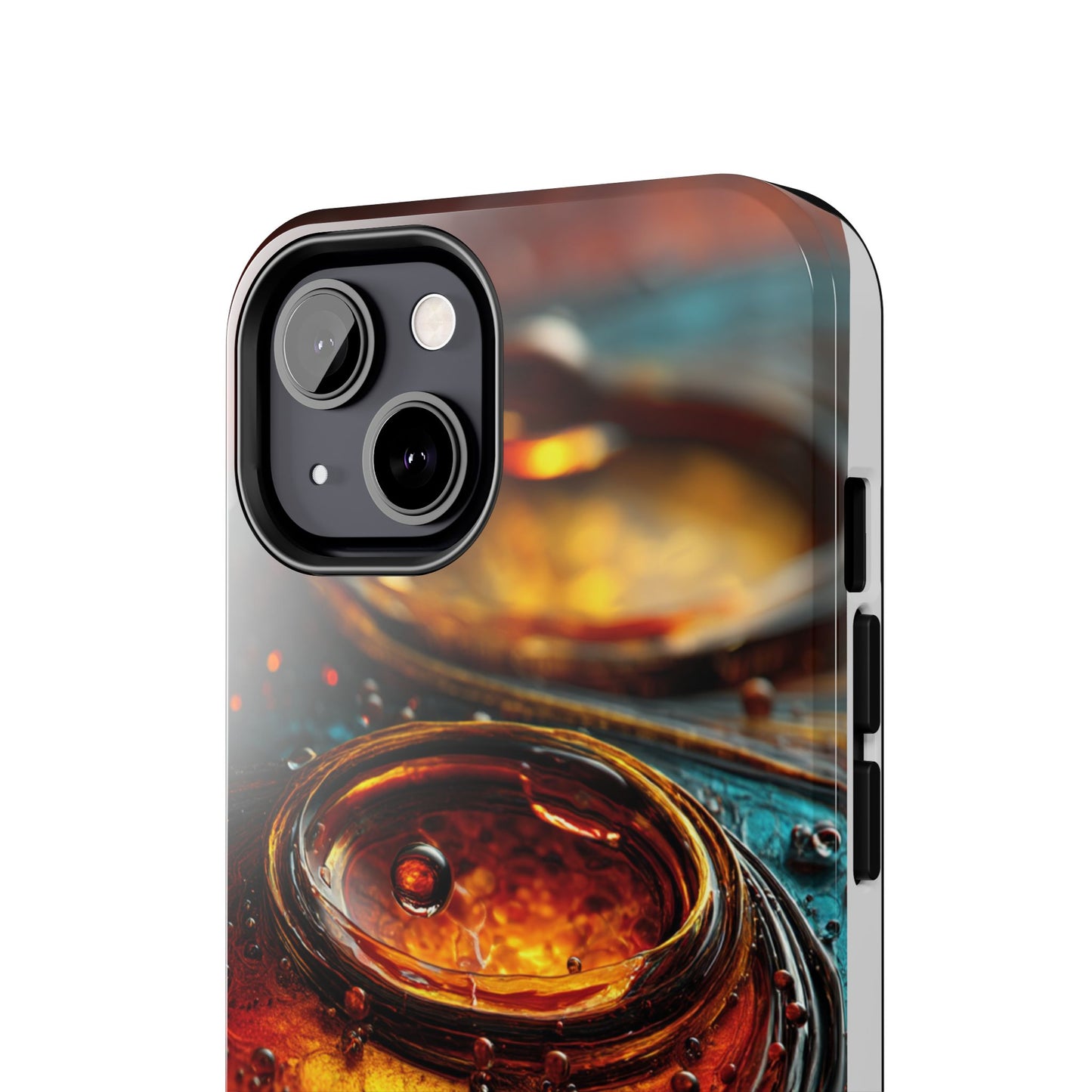 Artistic Tough Phone Case – Abstract Colorful Design for Unique Protection