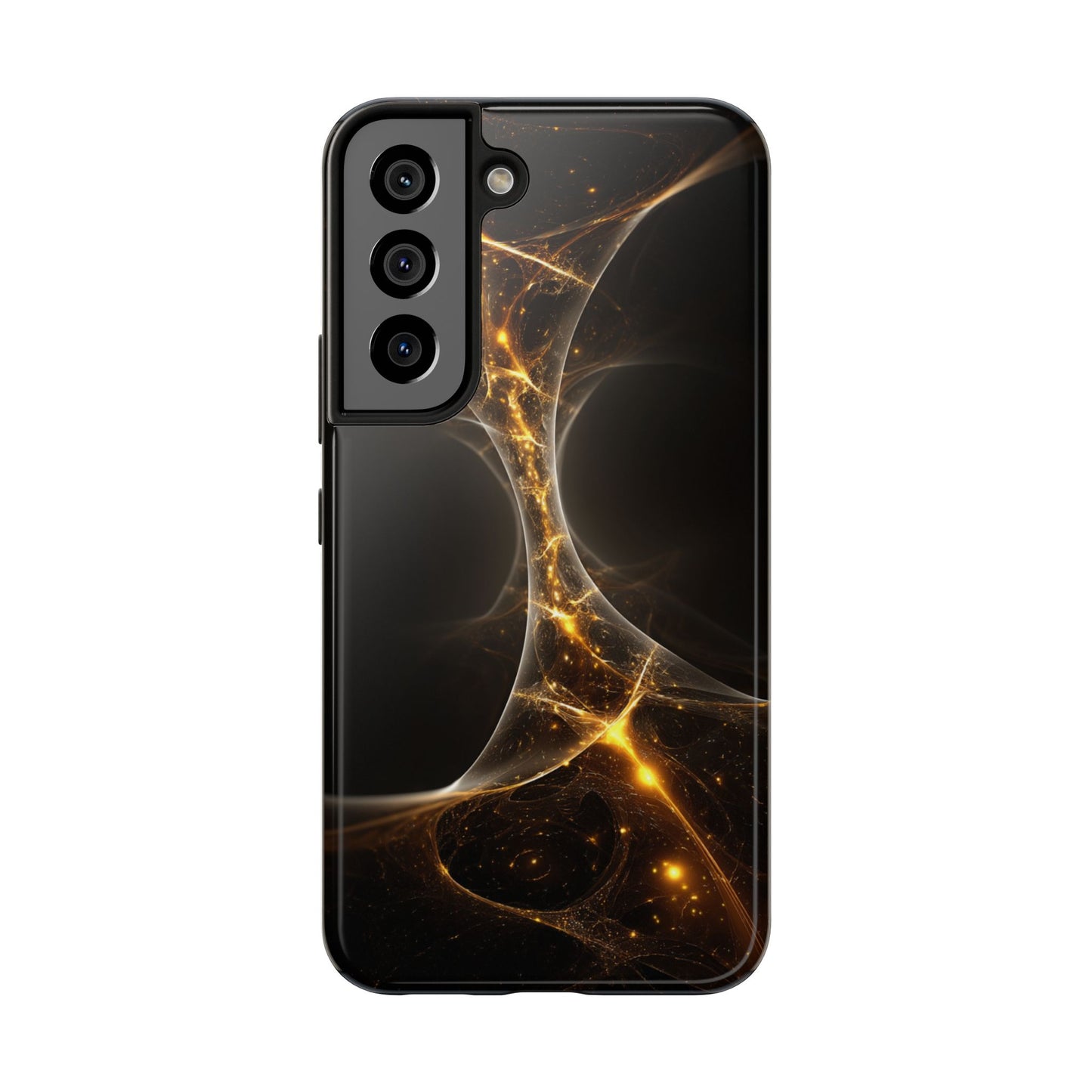 Cosmic Glow Tough Phone Case - Durable Protection with Stellar Design