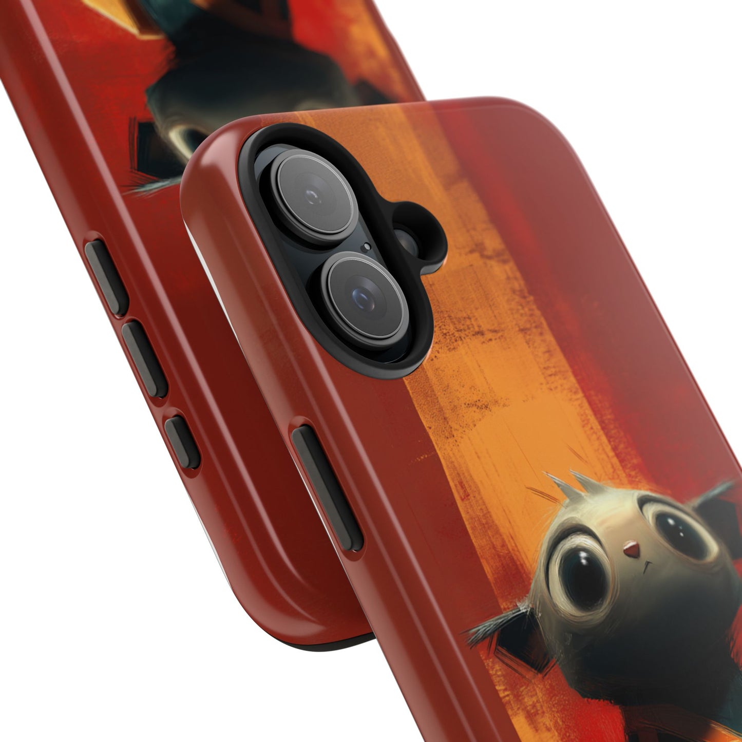 Adventurous Character Tough Phone Case - Durable Protection for Creative Souls