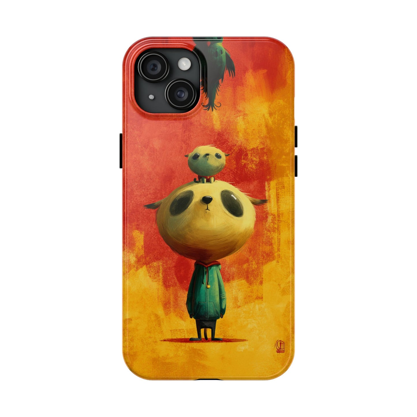 Whimsical Tough Phone Cases - Cute Animal Design for Trendy Protection