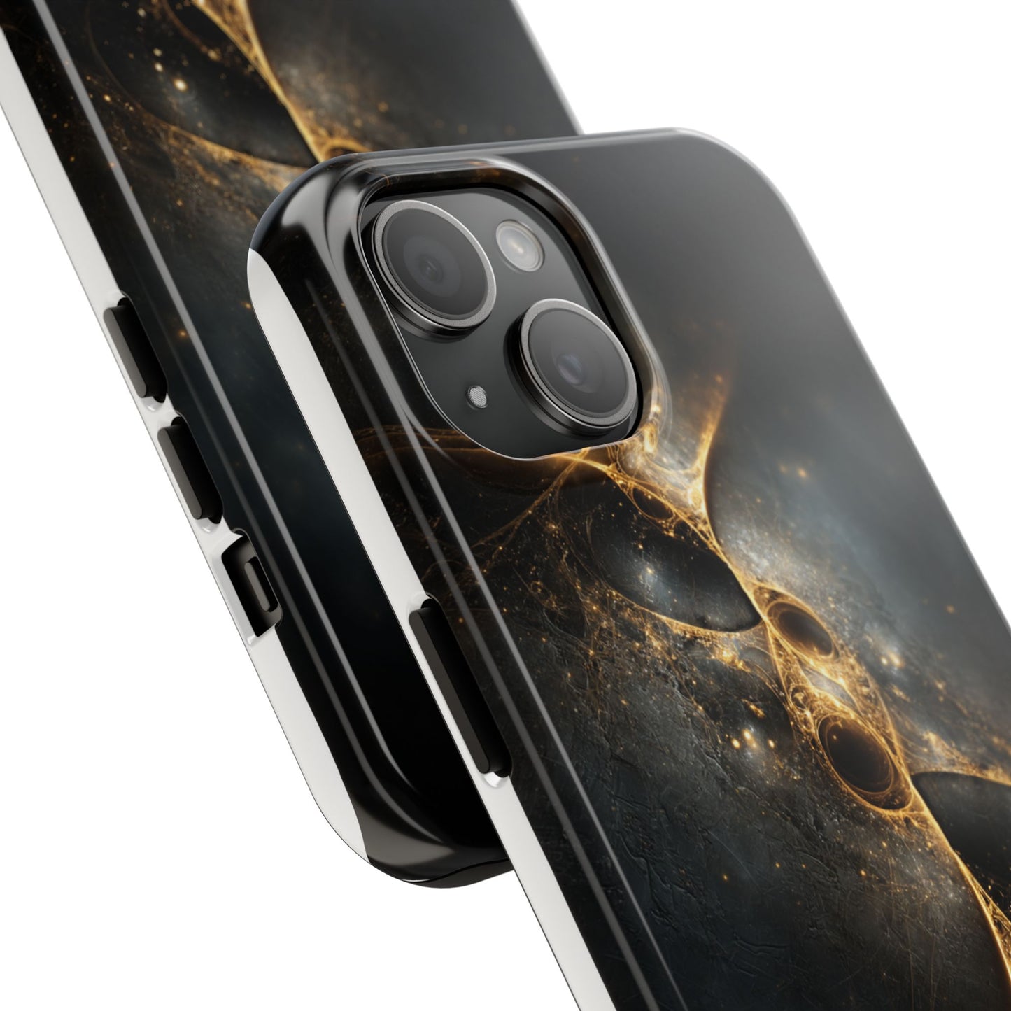 Galactic Elegance Tough Phone Case - Premium Protection for Cosmic Lovers