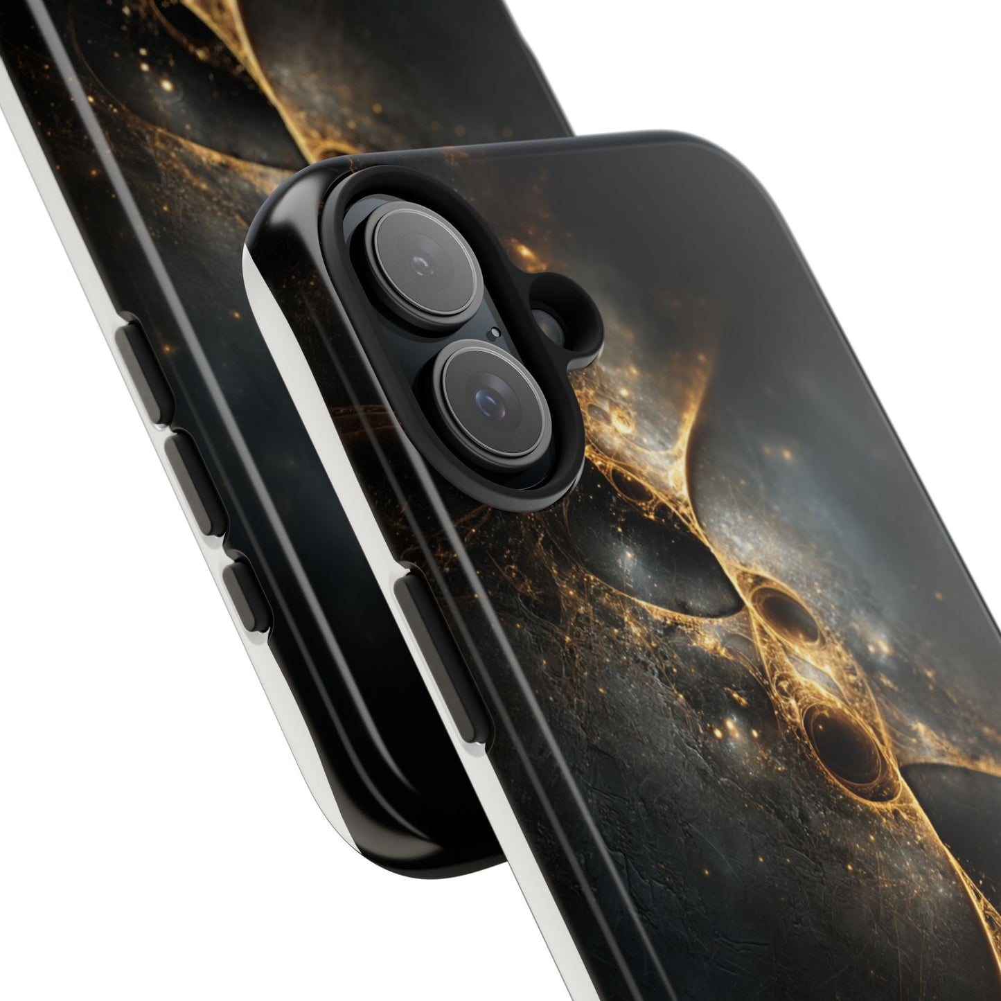 Galactic Elegance Tough Phone Case - Premium Protection for Cosmic Lovers