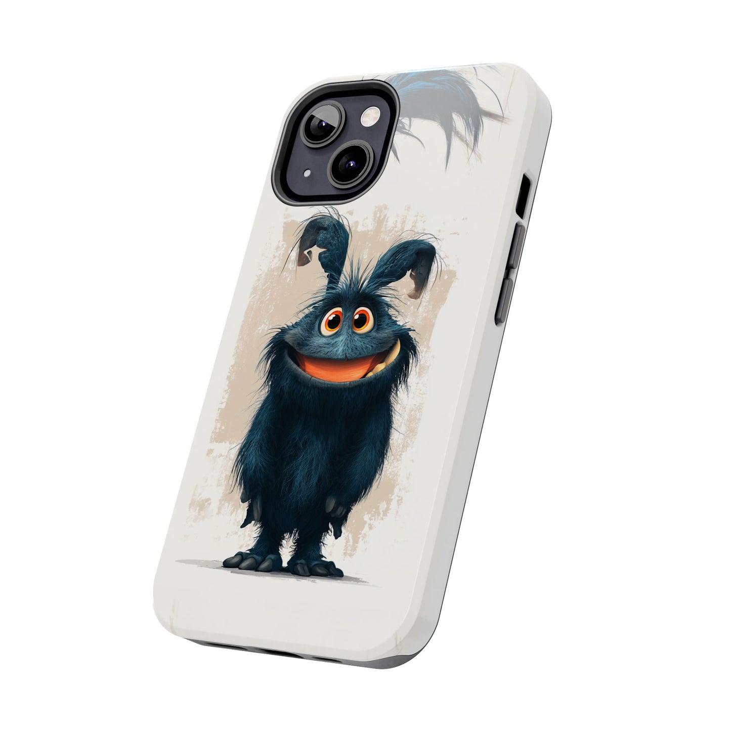 Whimsical Monster Tough Phone Case - Durable Protection for Fun-Loving Individuals