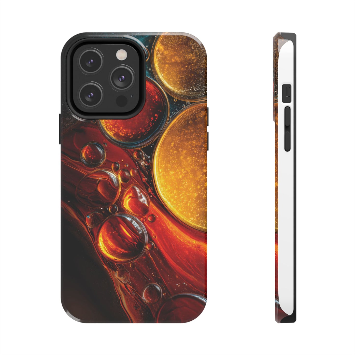Vibrant Abstract Tough Phone Case - Protective Cover with Colorful Design