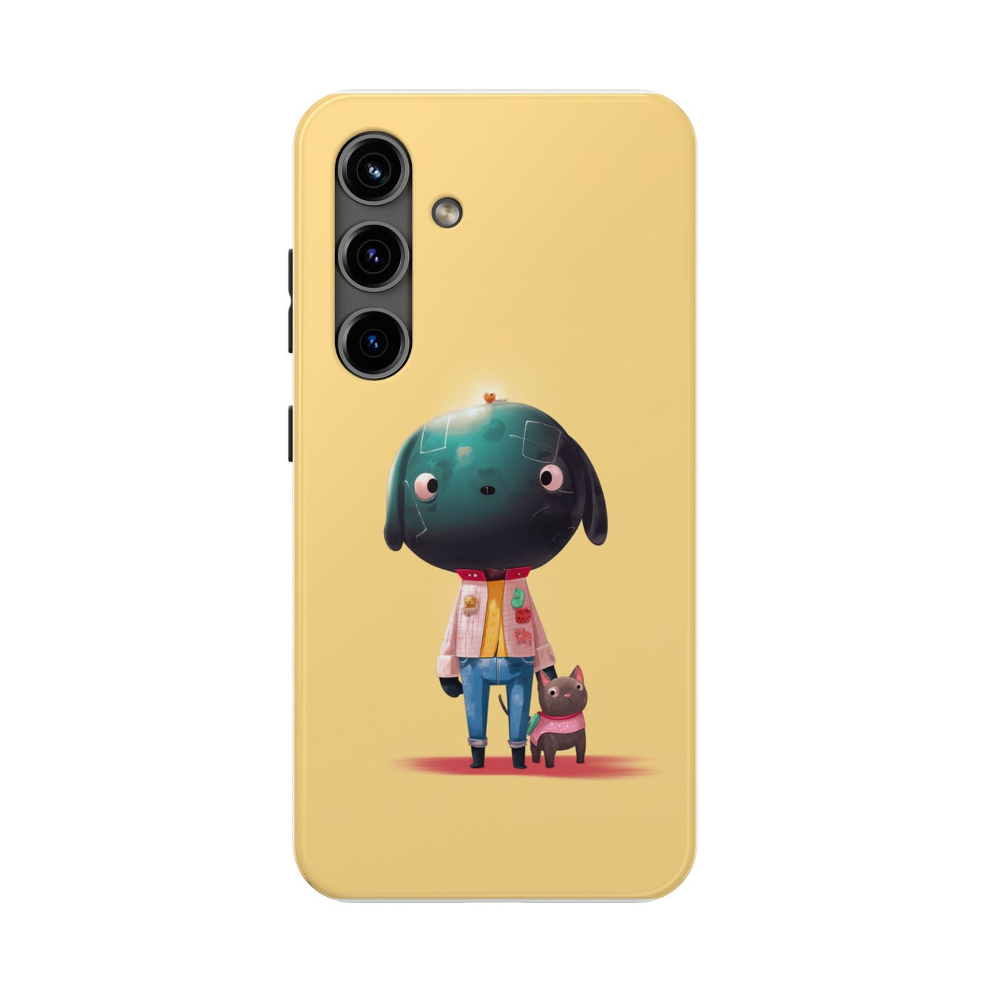 Cute Dog-Themed Tough Phone Cases for Pet Lovers - Durable Protection & Whimsical Design