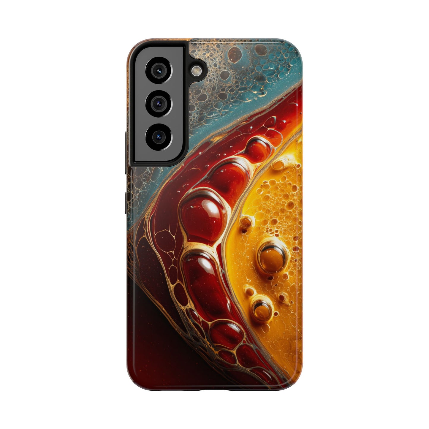 Vibrant Abstract Tough Phone Case - Colorful Protection for Your Device