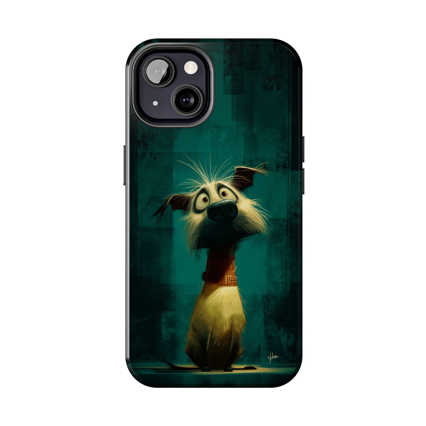 Cute Pet-Inspired Tough Phone Case - Ideal for Animal Lovers