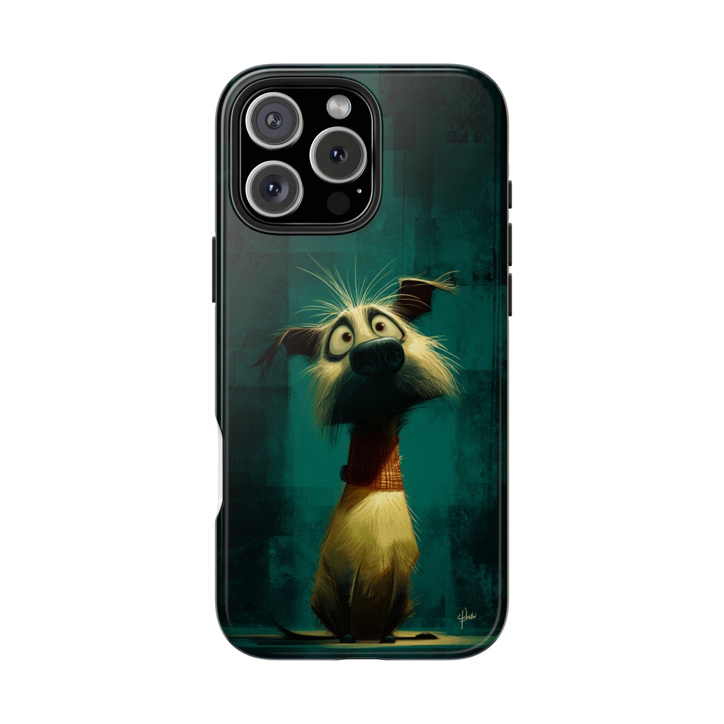 Cute Pet-Inspired Tough Phone Case - Ideal for Animal Lovers