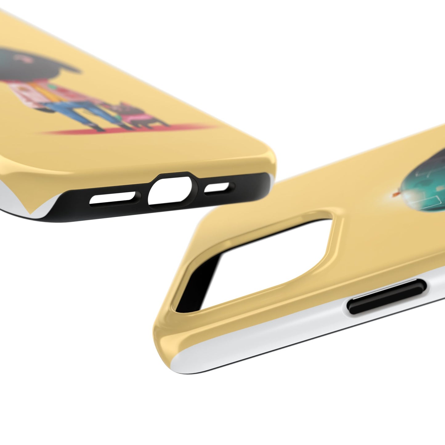 Cute Dog-Themed Tough Phone Cases for Pet Lovers - Durable Protection & Whimsical Design