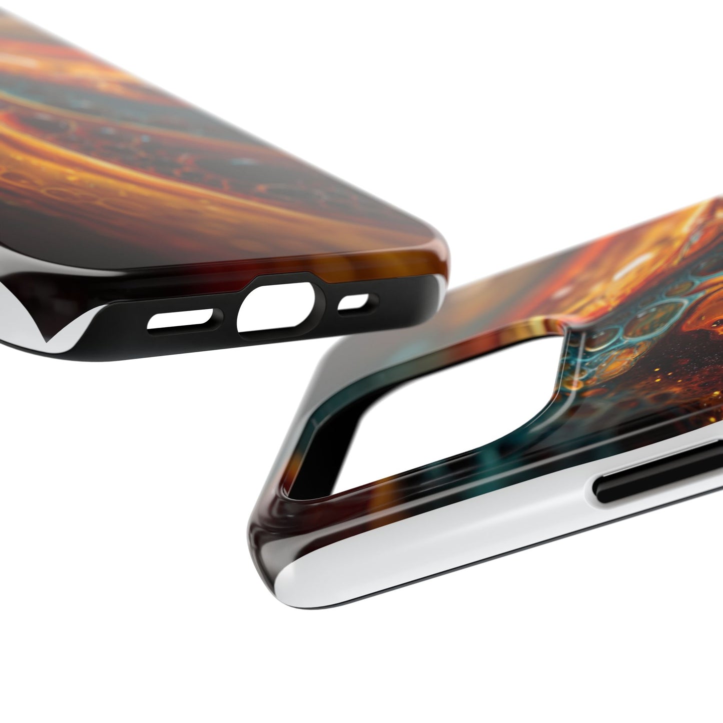 Vibrant Abstract Tough Phone Cases – Durable & Stylish Protection