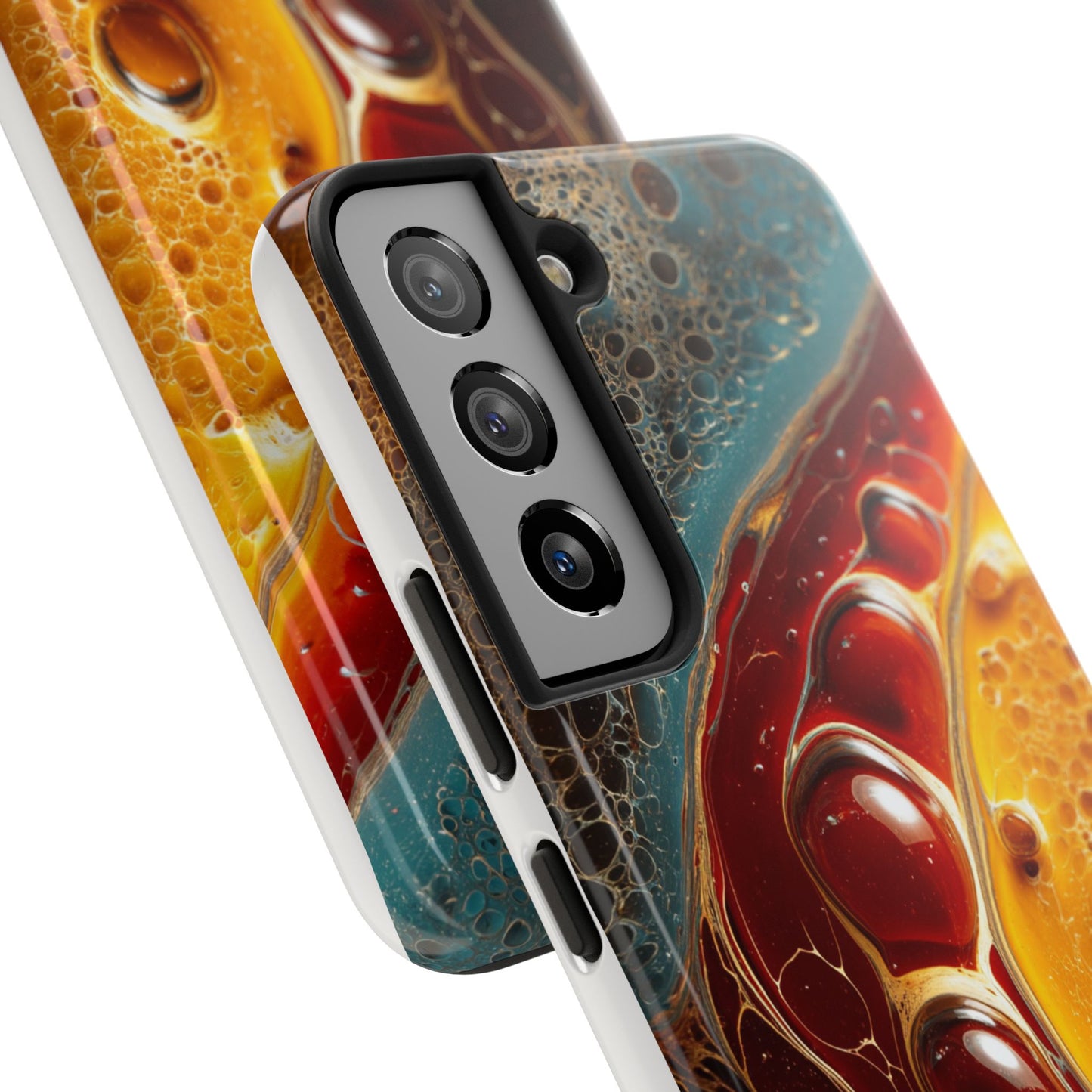 Vibrant Abstract Tough Phone Case - Colorful Protection for Your Device