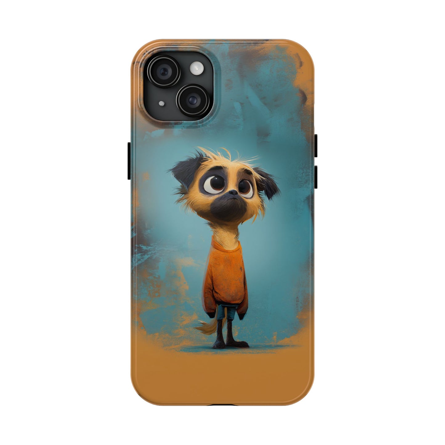Cute Cartoon Dog Tough Phone Case for Pet Lovers