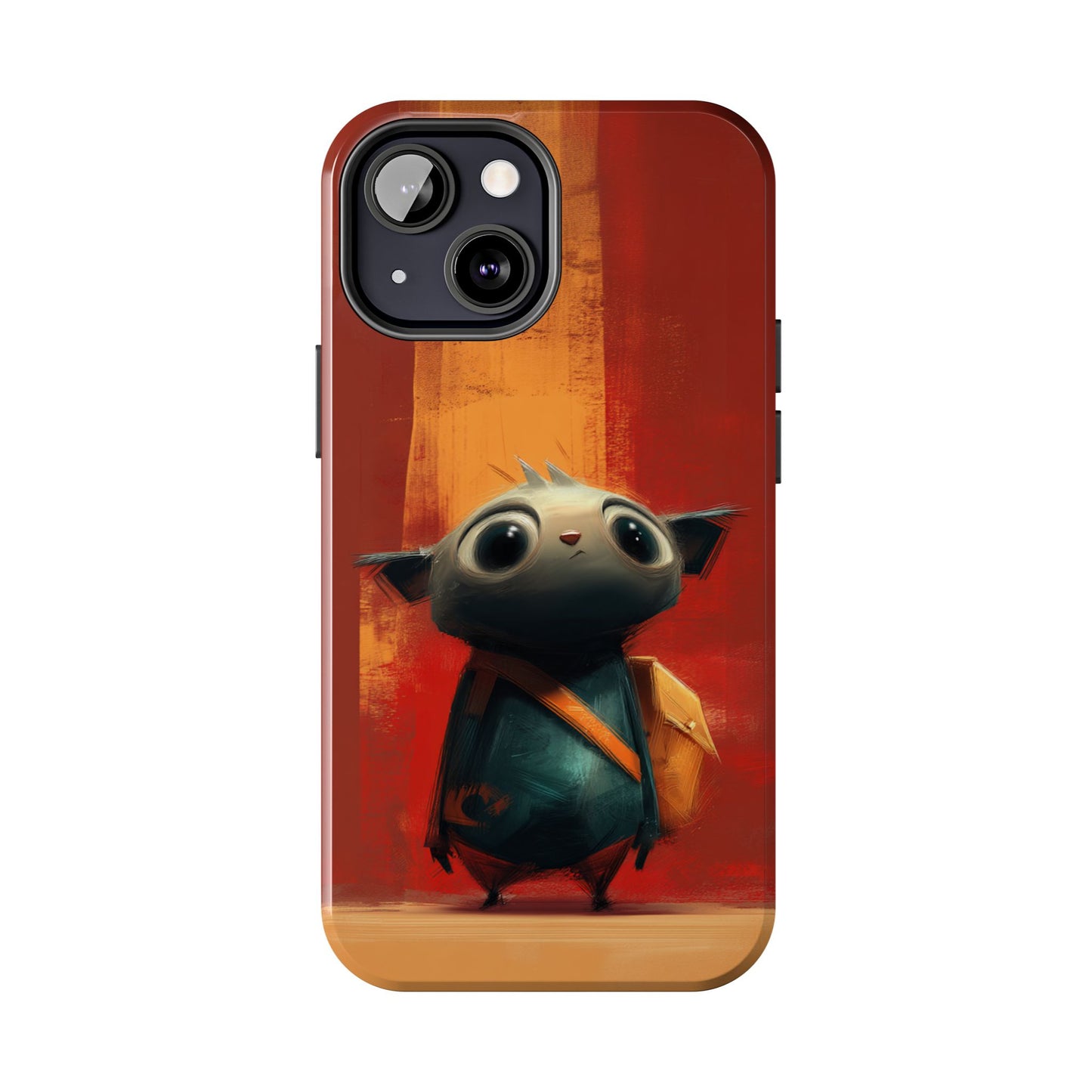 Adventurous Character Tough Phone Case - Durable Protection for Creative Souls