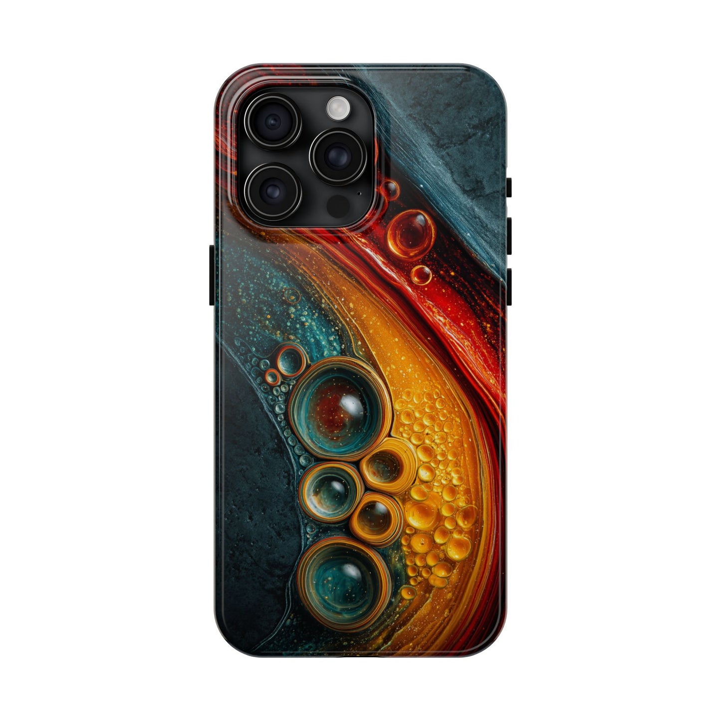 Vibrant Abstract Phone Case - Tough Protection with Style