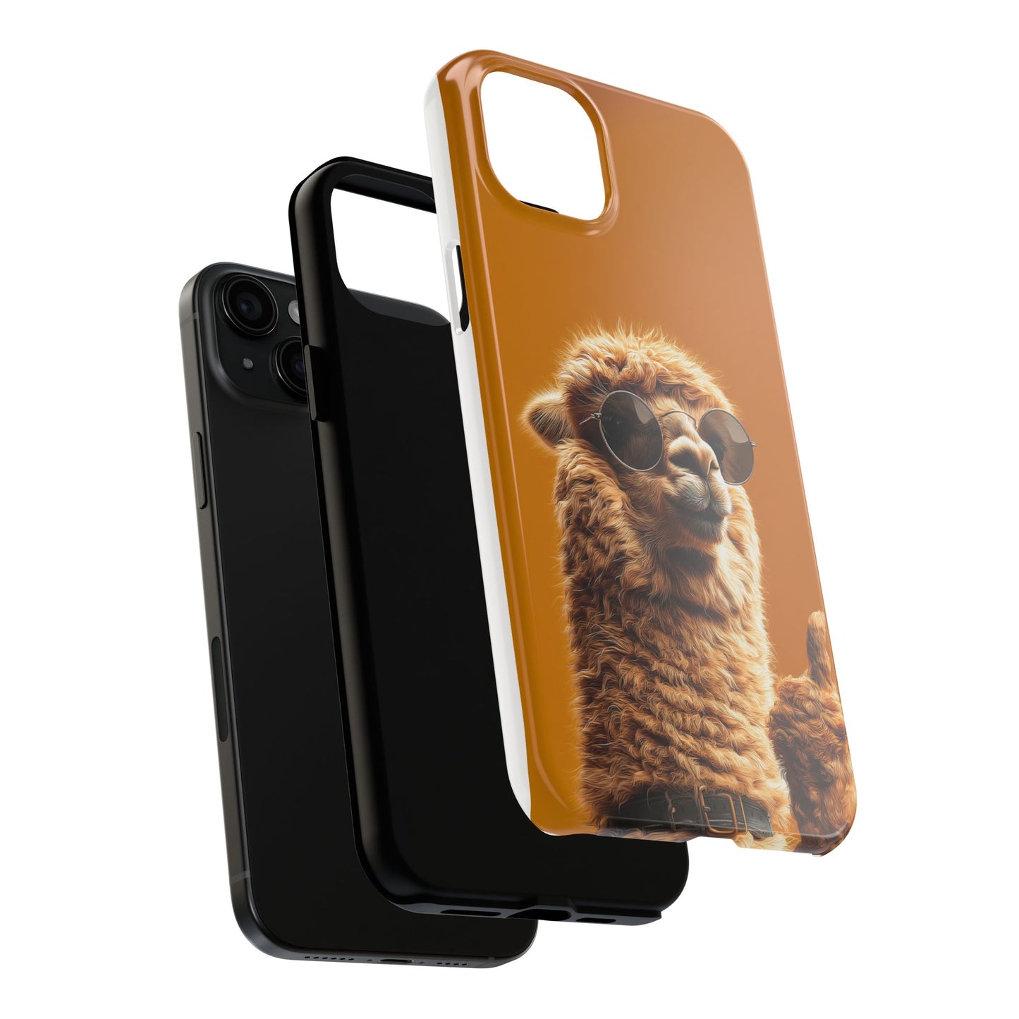 Funny Llama Tough Phone Case - Durable Protection with Cool Vibe