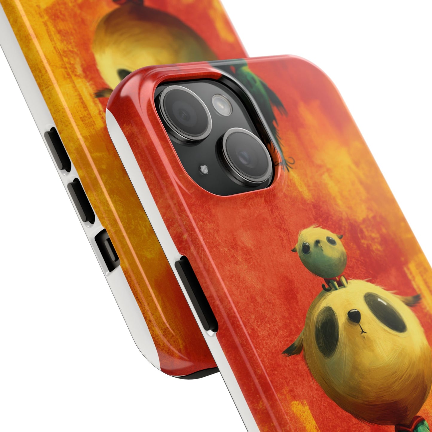 Whimsical Tough Phone Cases - Cute Animal Design for Trendy Protection