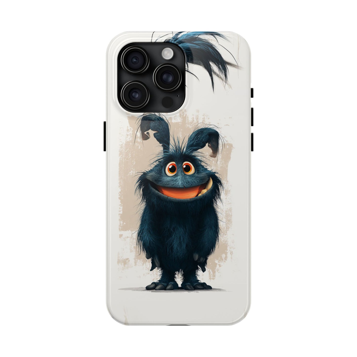 Whimsical Monster Tough Phone Case - Durable Protection for Fun-Loving Individuals