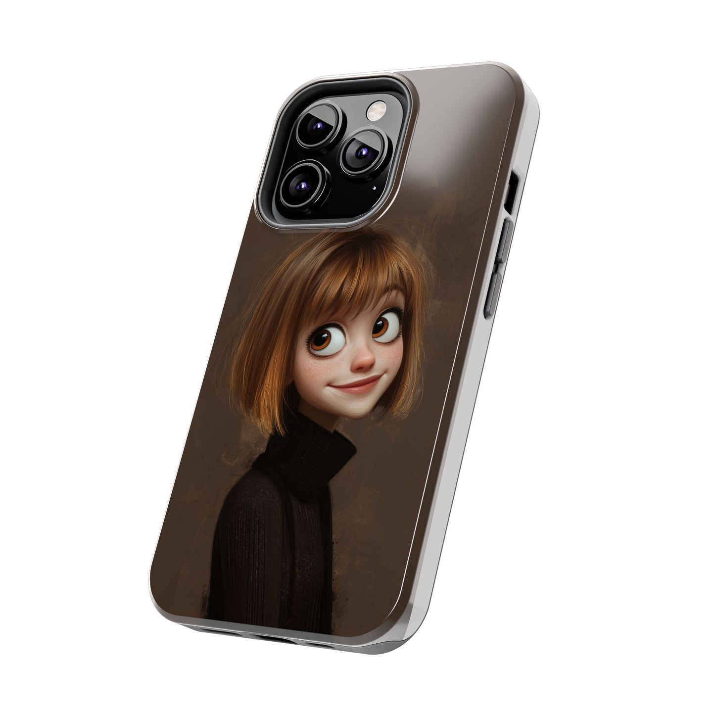 Cute Cartoon Character Tough Phone Case - Durable & Stylish Protection
