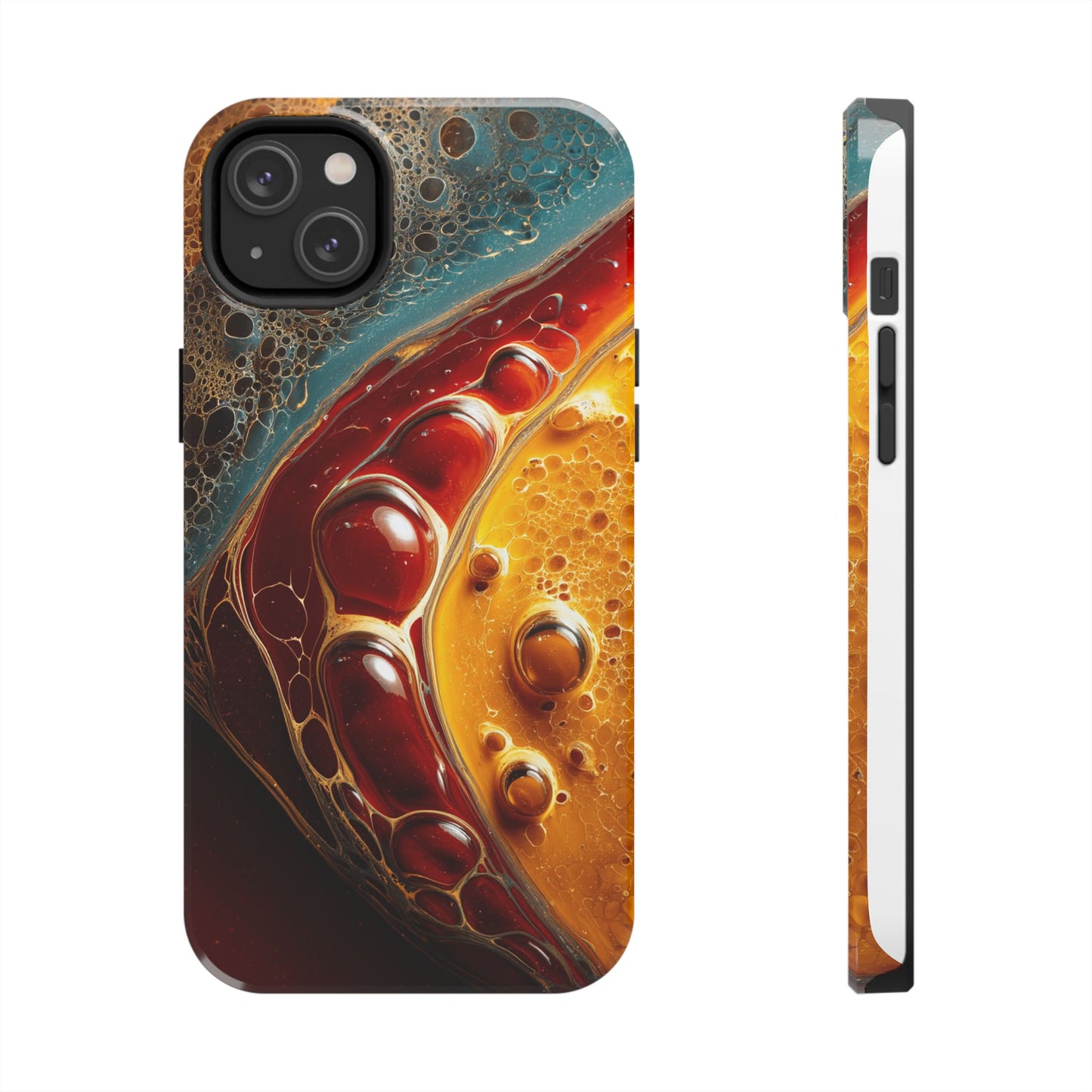 Vibrant Abstract Tough Phone Case - Colorful Protection for Your Device