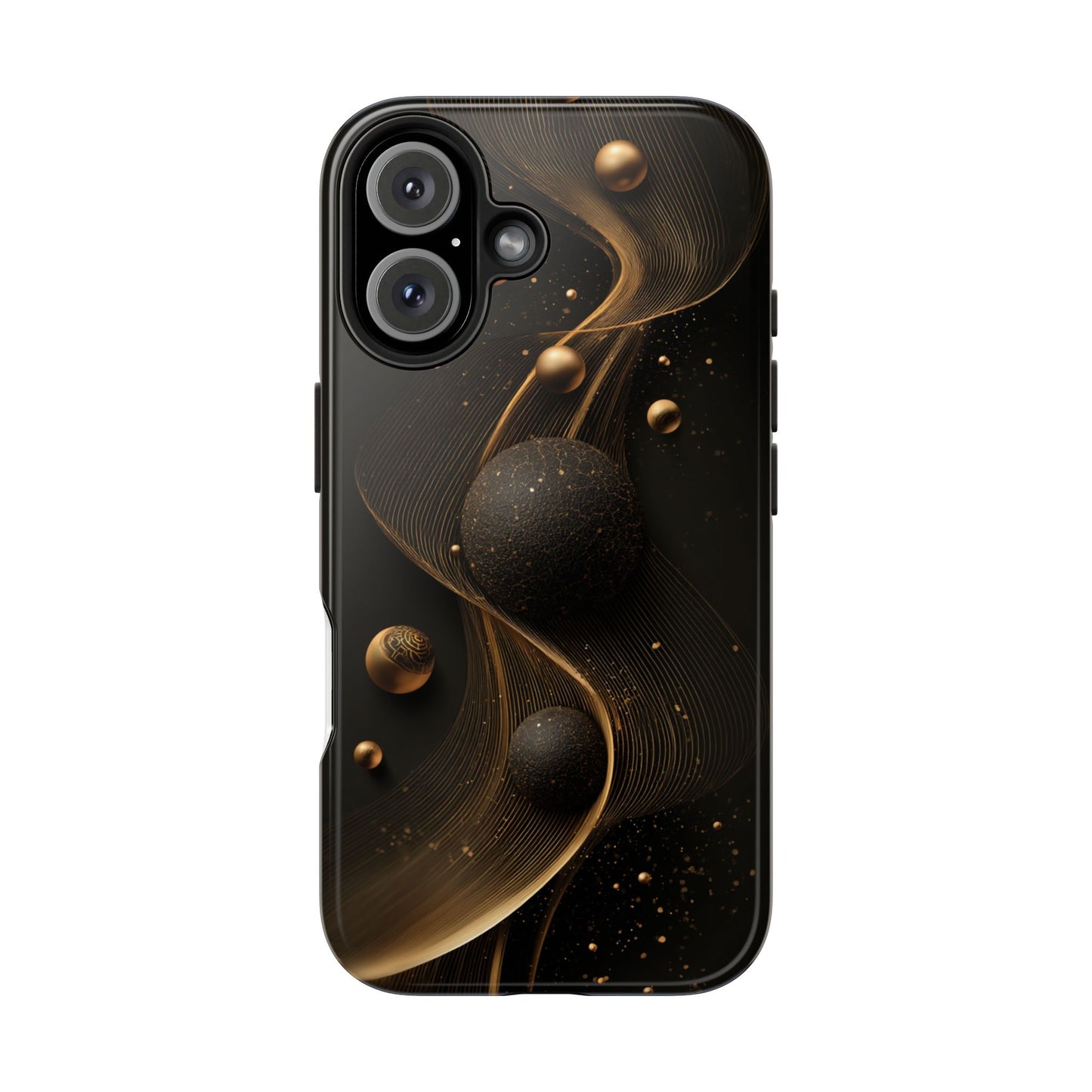 Elegant Abstract Galaxy Tough Phone Case - Perfect for Cosmic Art Lovers