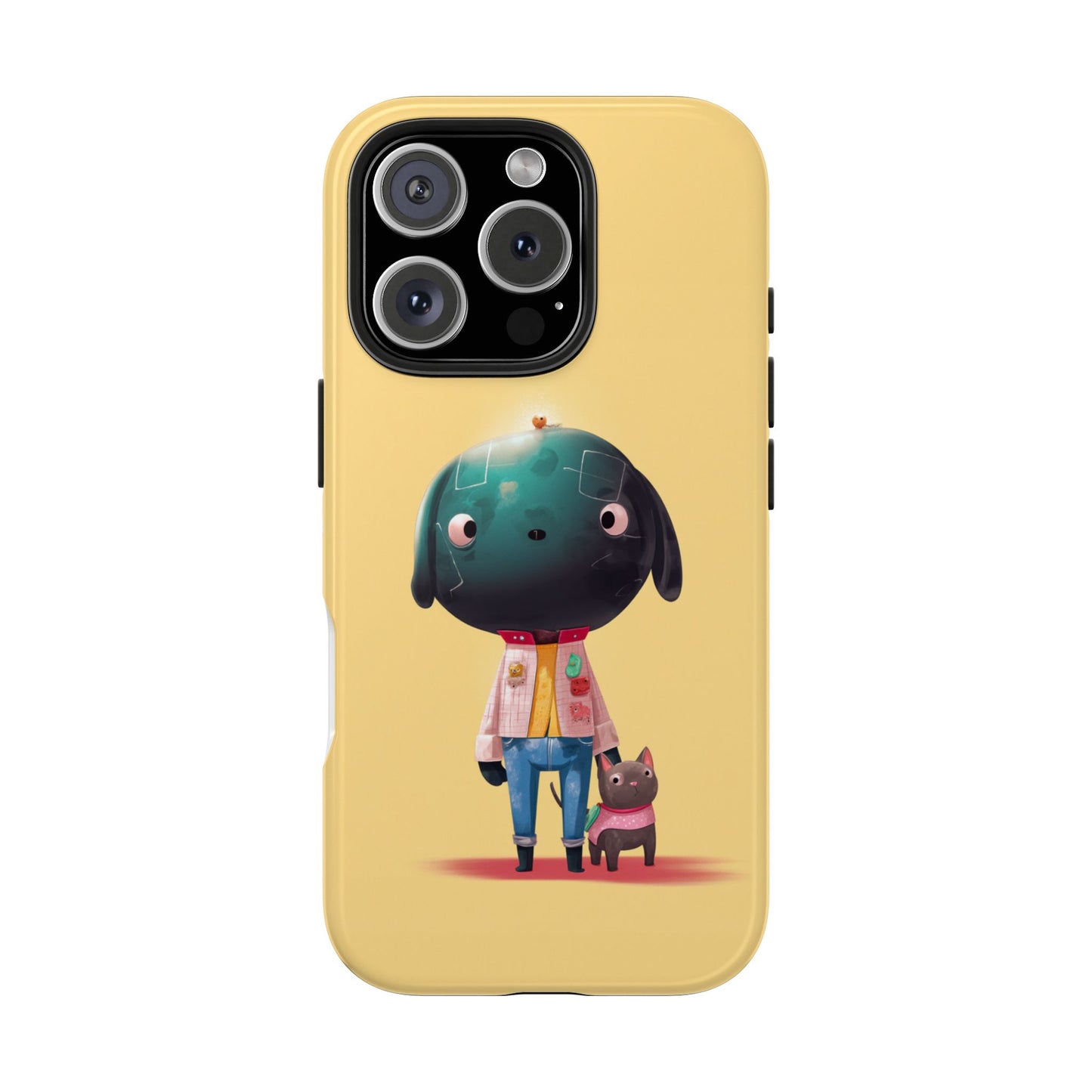 Cute Dog-Themed Tough Phone Cases for Pet Lovers - Durable Protection & Whimsical Design