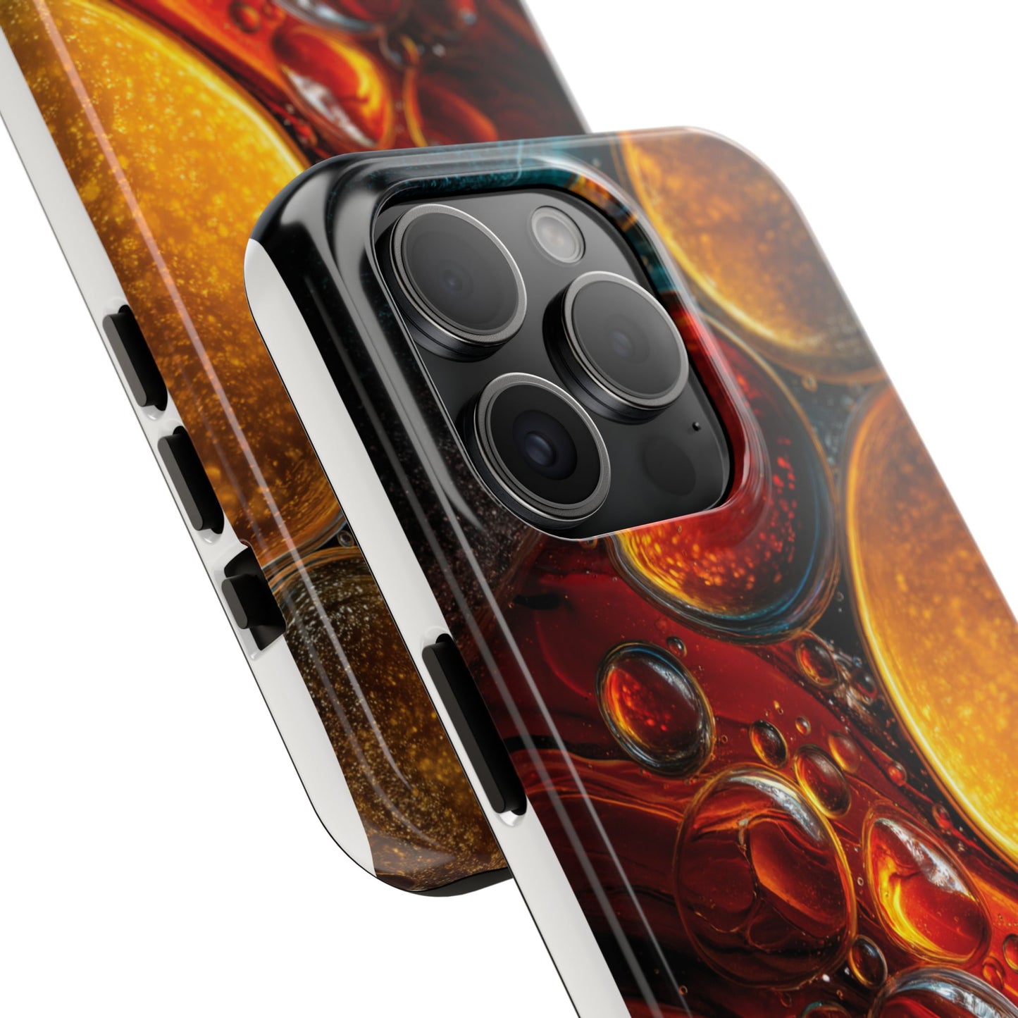 Vibrant Abstract Tough Phone Case - Protective Cover with Colorful Design