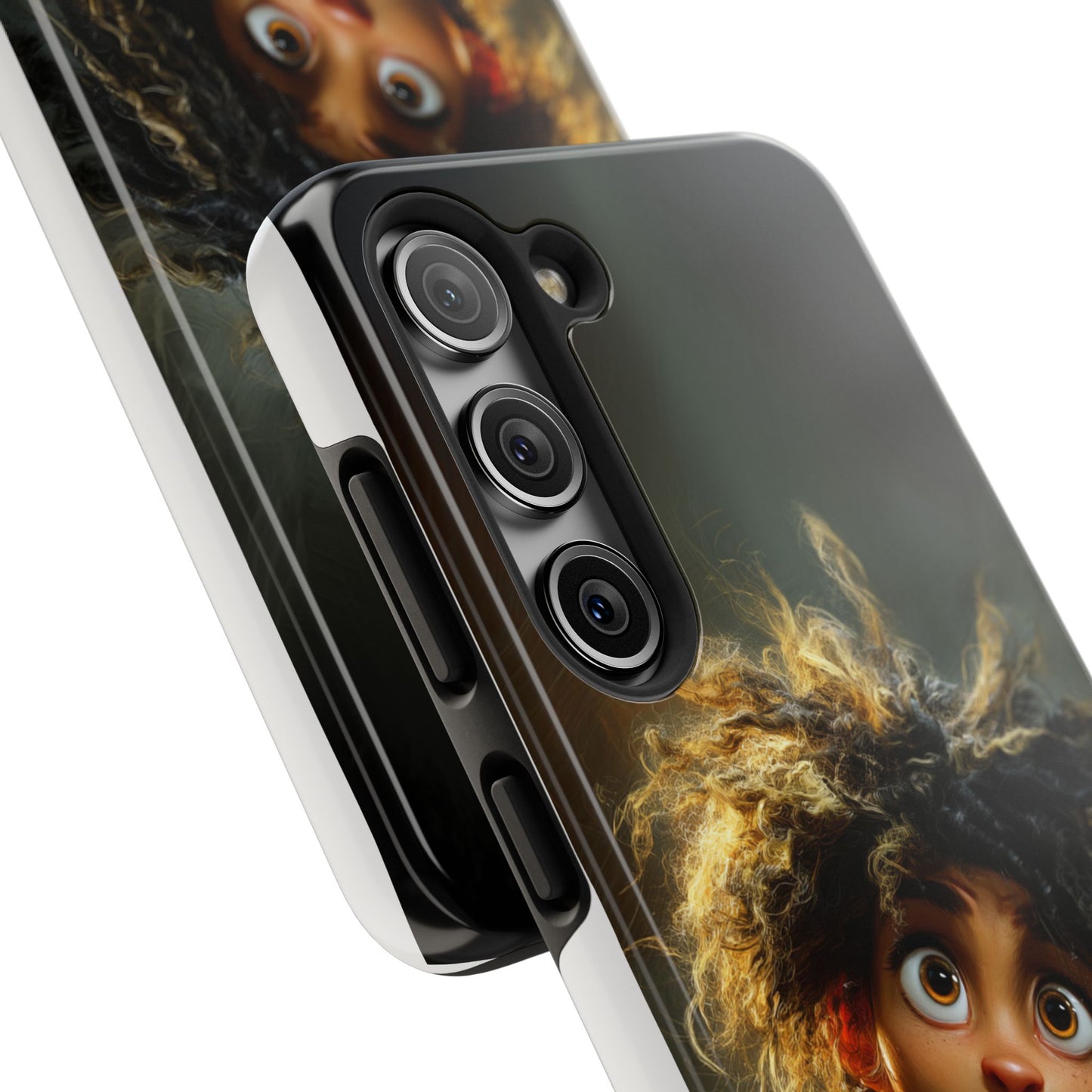 Whimsical Character Tough Phone Case for Kids