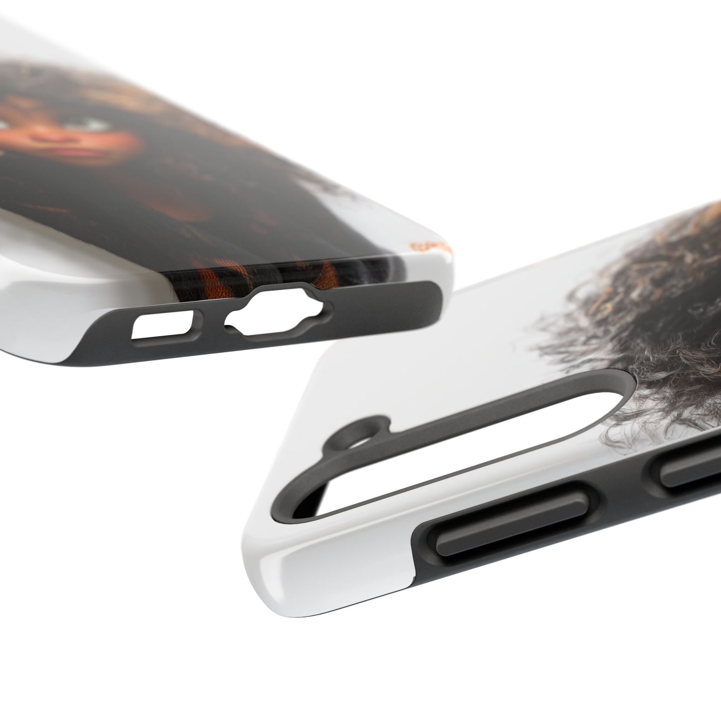 Whimsical Tough Phone Case – Playful Character Design for Teens & Creatives