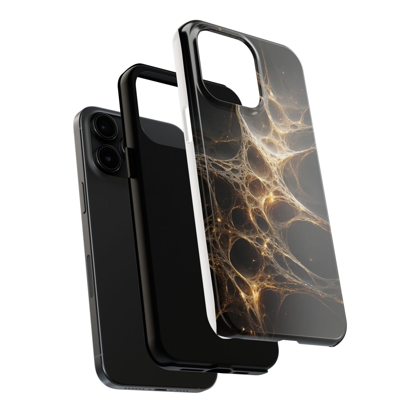 Abstract Cosmic Tough Phone Case - Stylish & Durable Cell Phone Protection