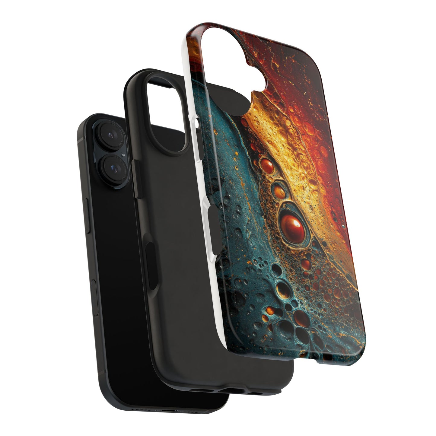 Abstract Colorful Tough Phone Case - Protective Cover with Unique Design